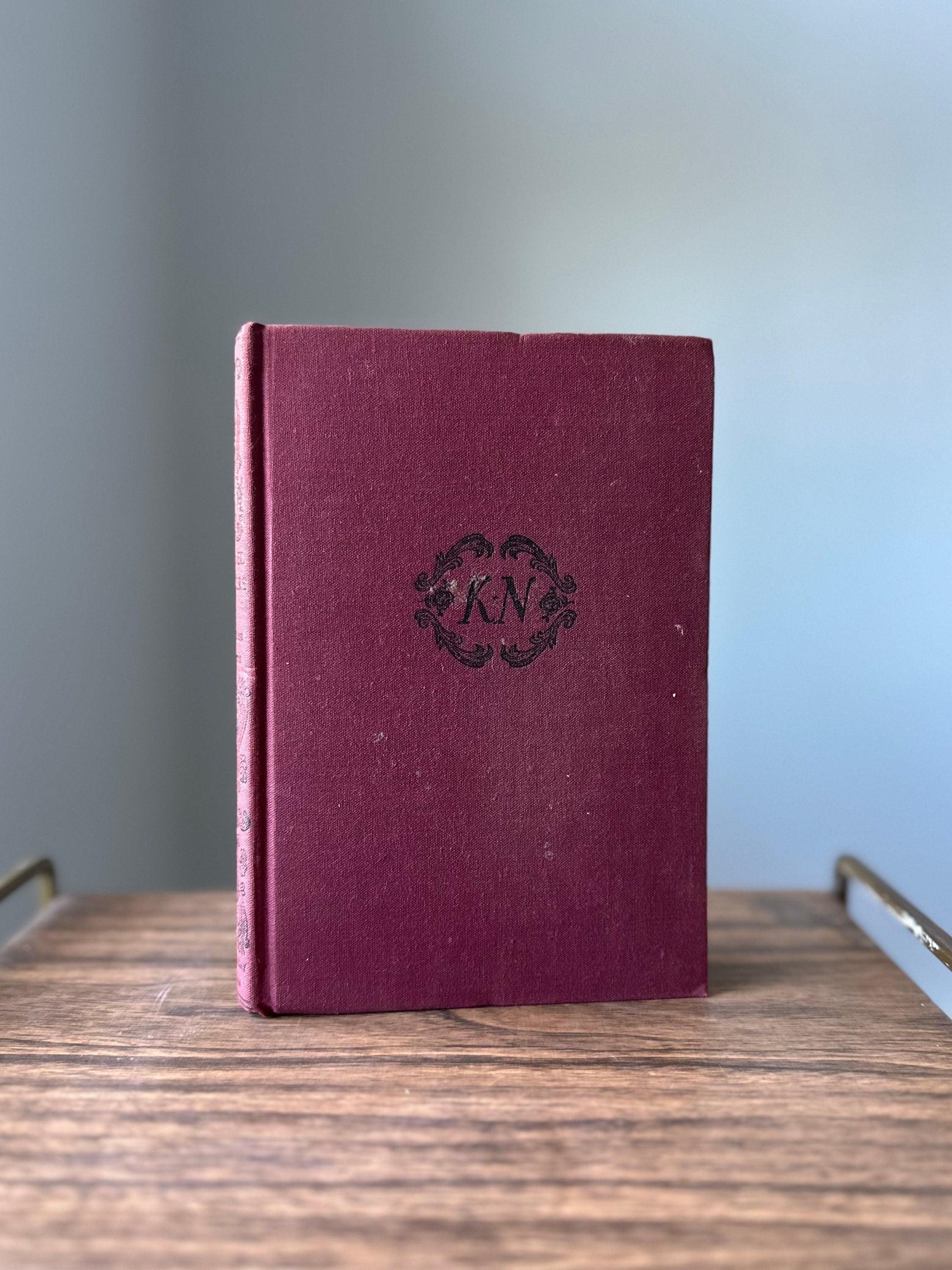 Vintage 1945 First Edition Burned Fingers by Kathleen Norris Hardcover Book | Vintage Romance Novel