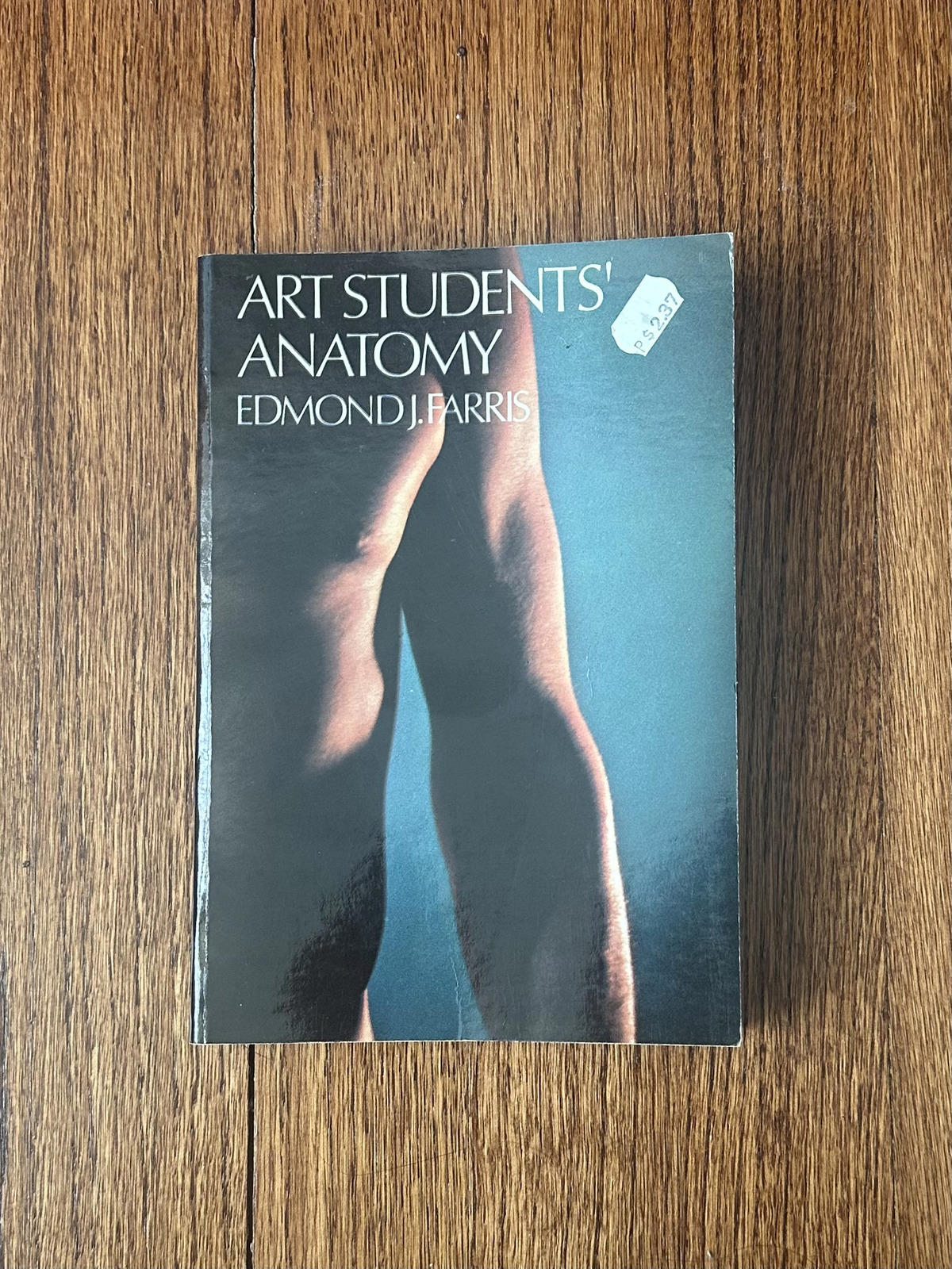 1961 Art Students' Anatomy by Edmond J. Farris Paperback Book Illustrated