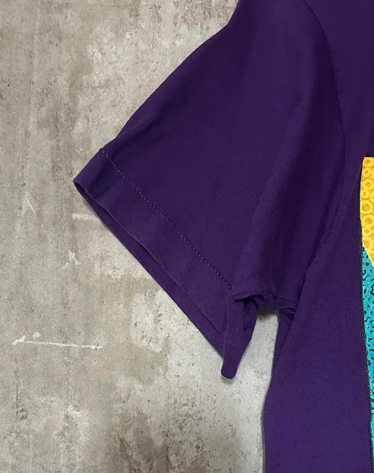 1990s Purple Pennsylvania BEST Fruit of the Loom Single Stitch Tee