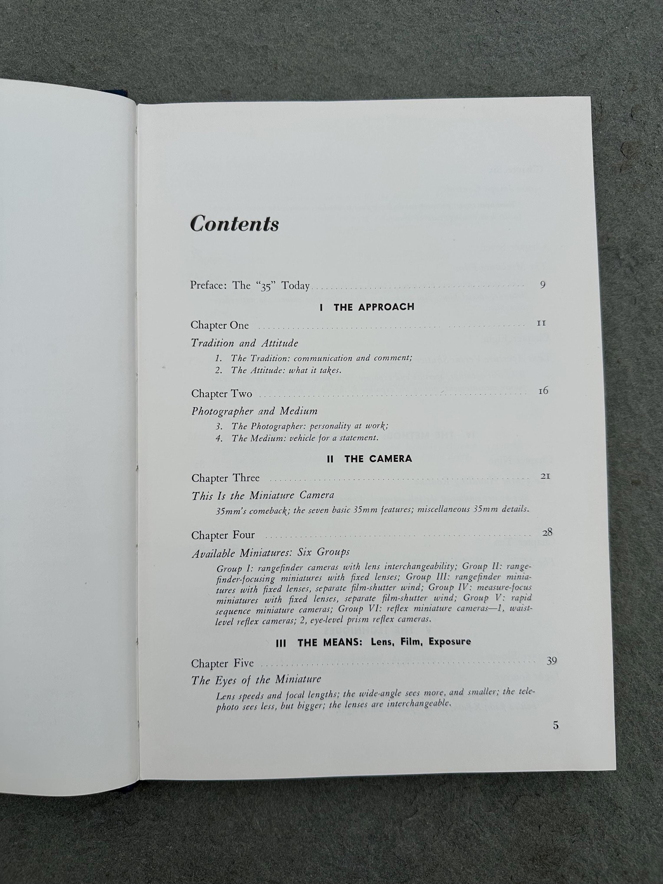 Vintage 1953 First Edition 35mm Photography Hardcover Illustrated Book by Jacob Deschin | Approaches & Techniques with the Miniature Camera
