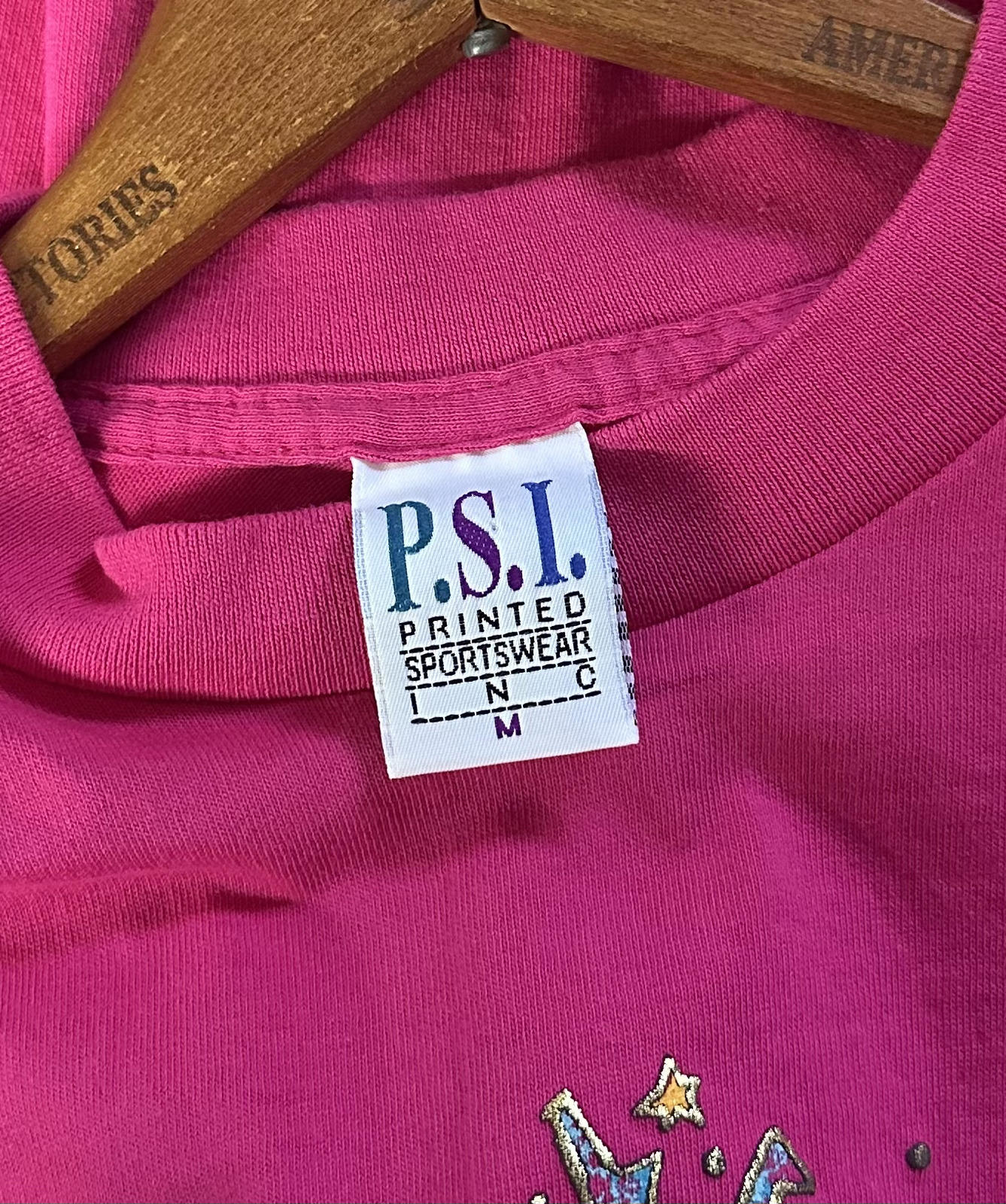 1990s Tucson Arizona Southwestern Pink Single Stitch Tee PSI Inc