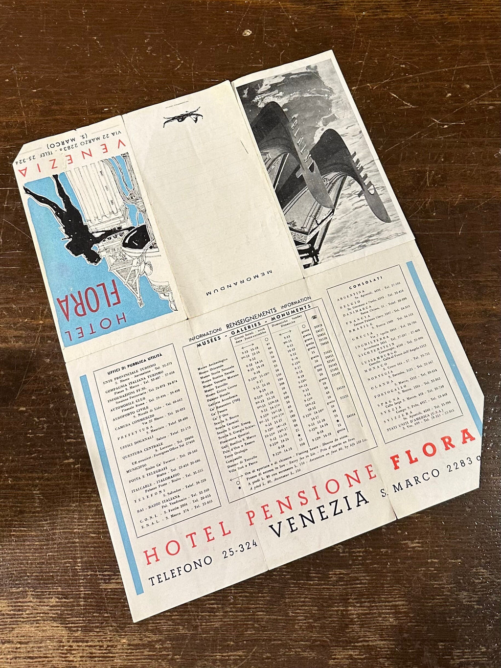 LOT of 6 Vintage 1950s Travel Ephemera Brochures & Pamphlets