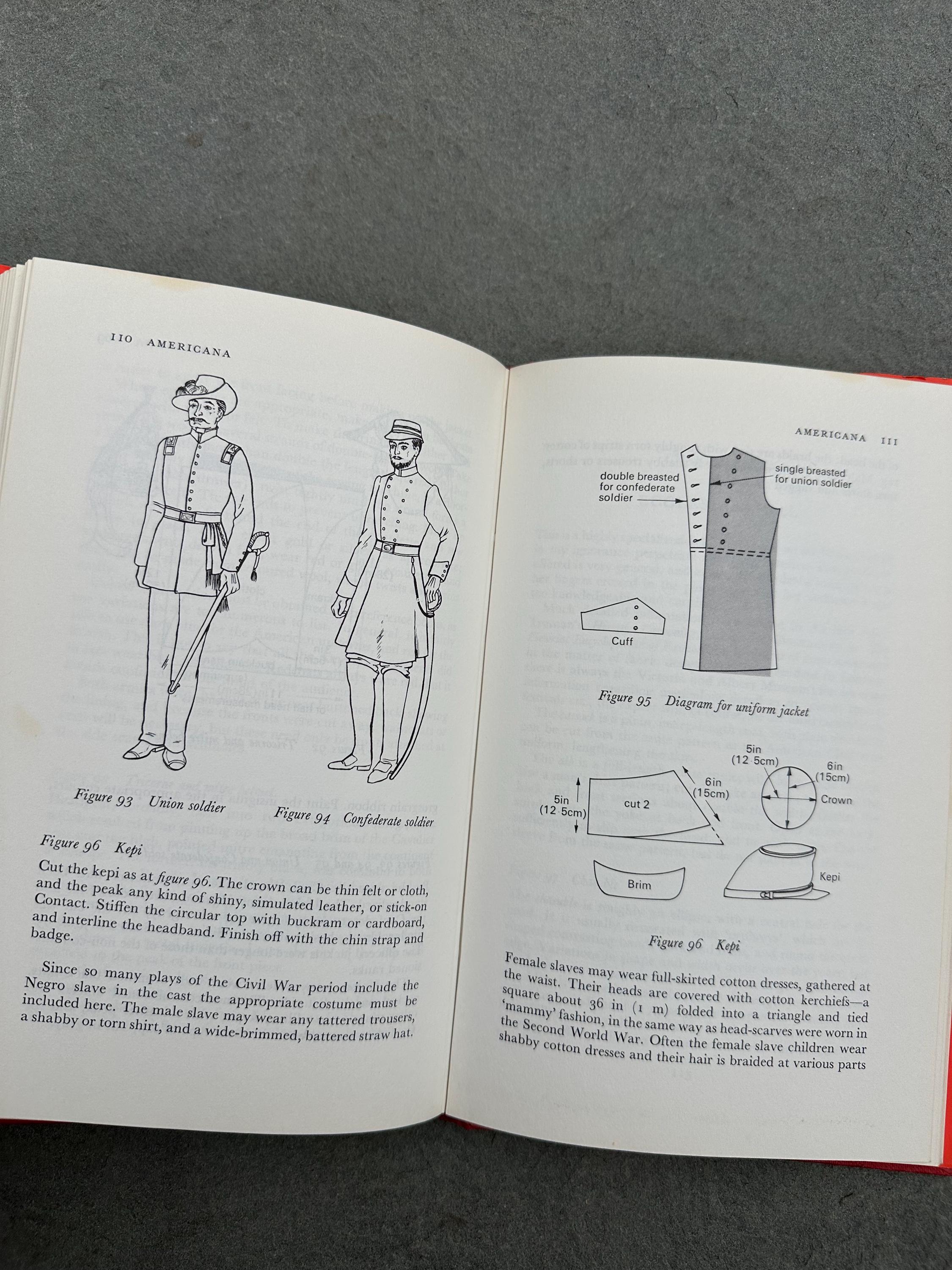 Vintage 1975 1976 Easy-to-Make Costumes for Stage and School Hardcover Illustrated Book by Julia Tompkins | Theatre Costumes